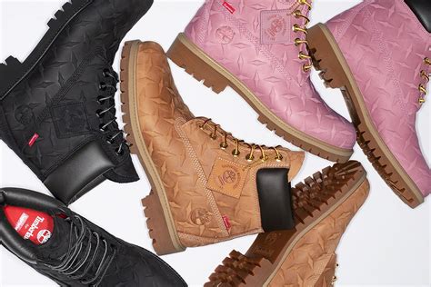 Supreme x Timberland boot collaboration for Winters 2024: 